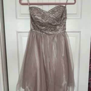 Strapless Prom Dress. Junior size 1/2